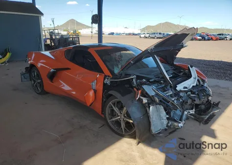 2020 Chevrolet Corvette Stingray 2Lt from USA, damaged, VIN 1G1Y72D40L5114863